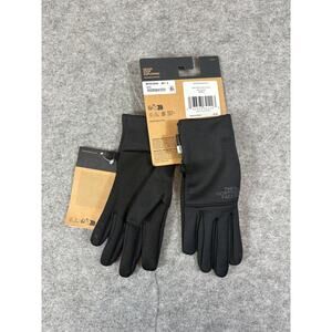 The North Face Etip Recycled Gloves Mens Size Small Black NWT